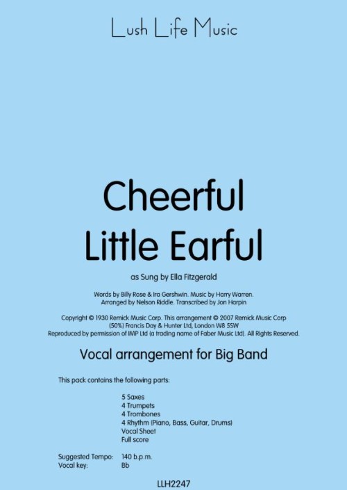 CHEERFUL LITTLE EARFUL (Vocal)